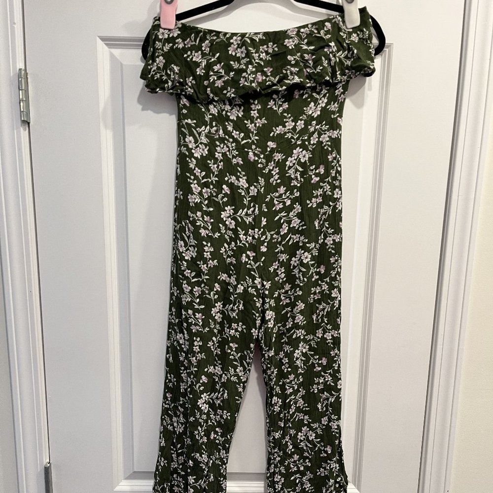 Blush Boutique Strapless Jumpsuit